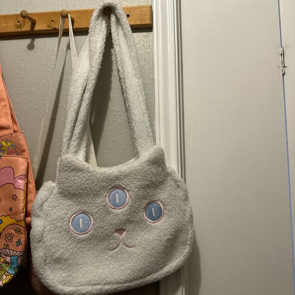 Valfre Valfré white cat tote